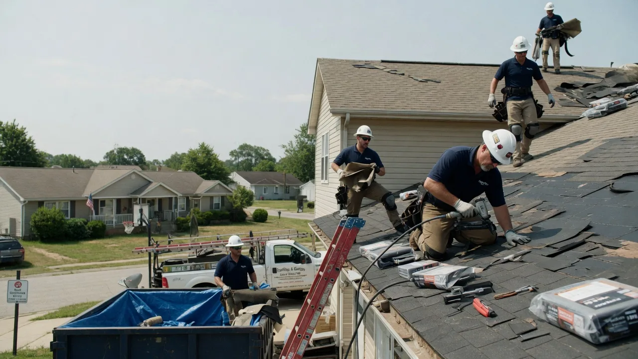 Roof Replacement in Holcomb, IL near me